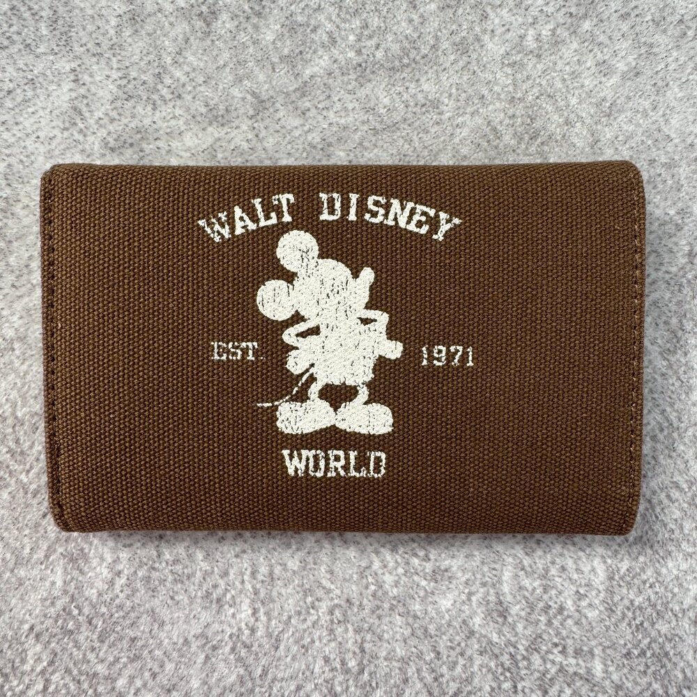 Walt Disney World Distressed Canvas Wallet